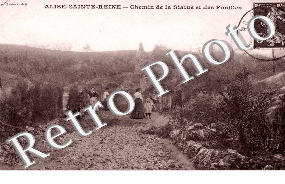 Chemin de la Statue et des Fouilles