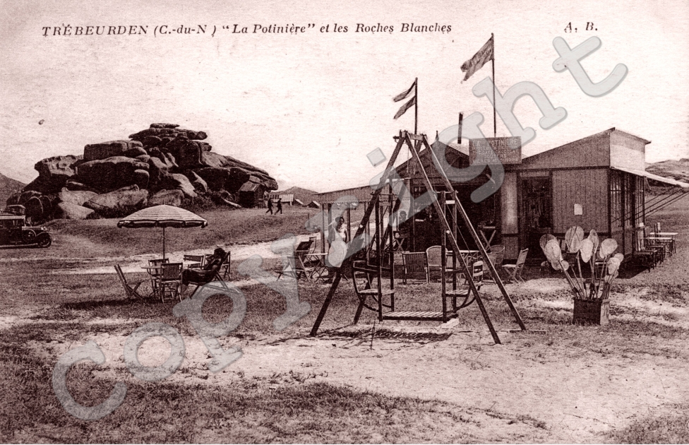 la "Potiniere" et les Roches Blanches