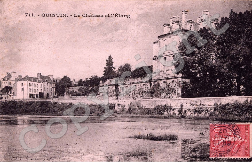le chateau et l&#039;etang