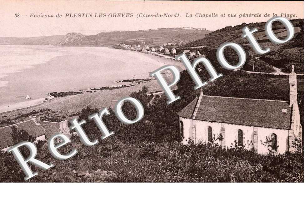 LA CHAPELLE ET VUE GENERALE DE LA PLAGE