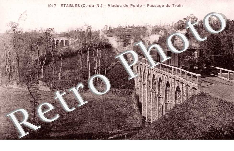 Viaduc de Ponto, Passage du Train