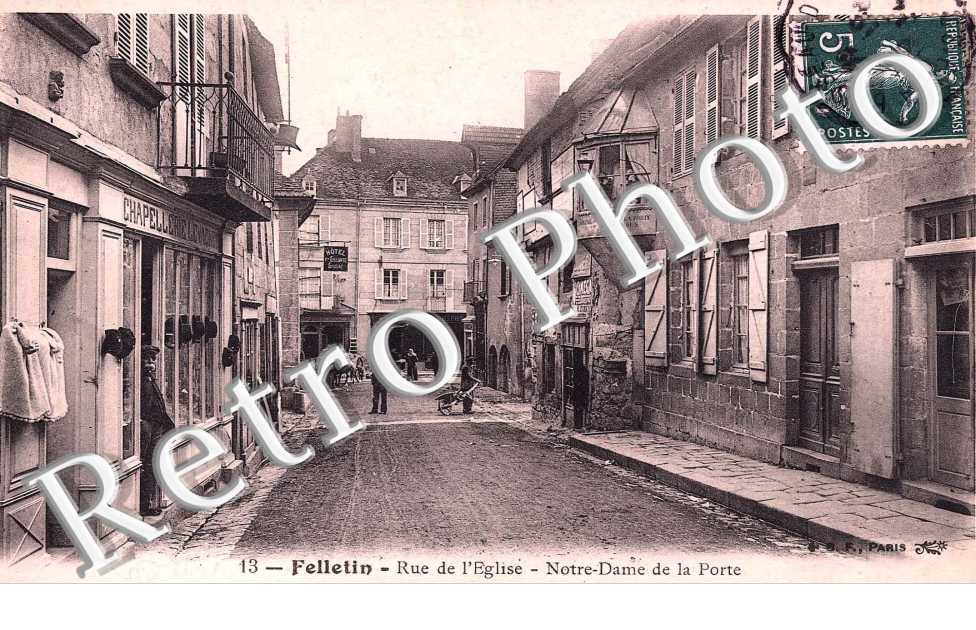 rue de l&#039;Eglise notre dame de la porte