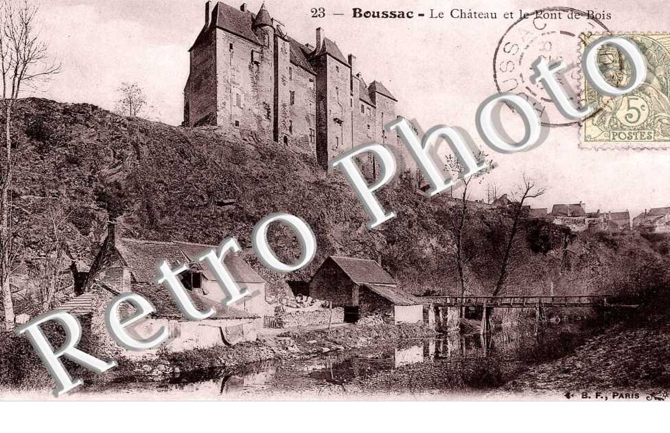 Le Chateau et le pont de bois