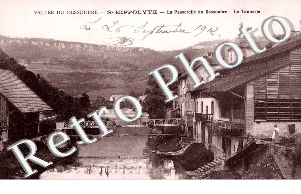 la passerelle du dessoubre la tannerie