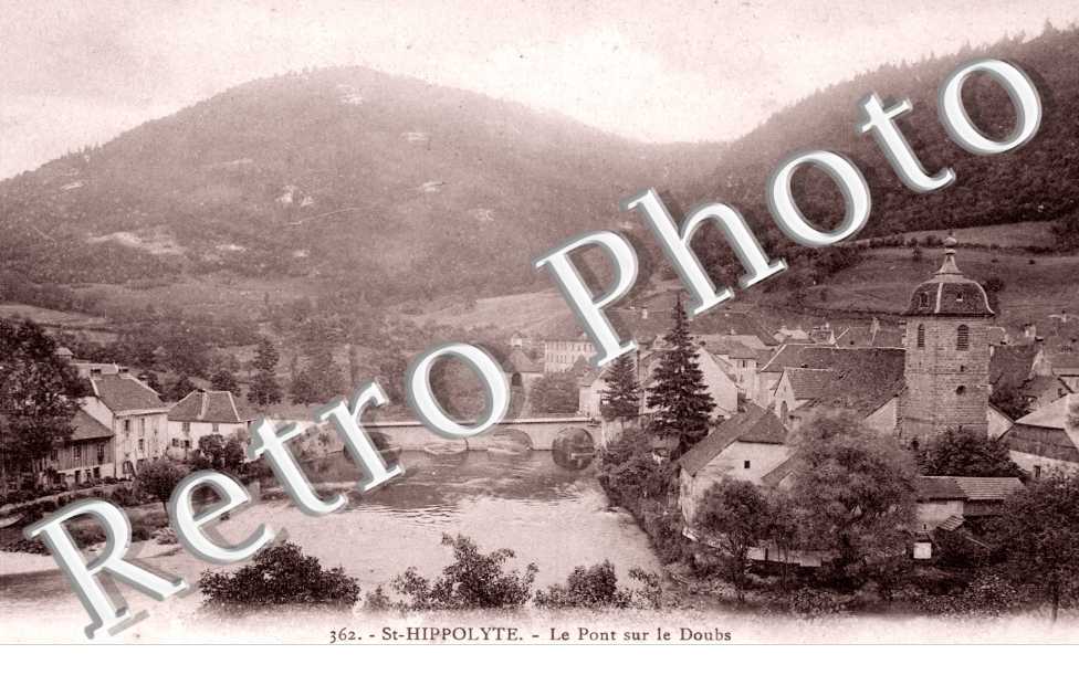 le pont sur le Doubs
