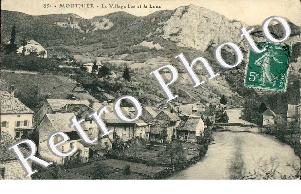 le village bas et la loue