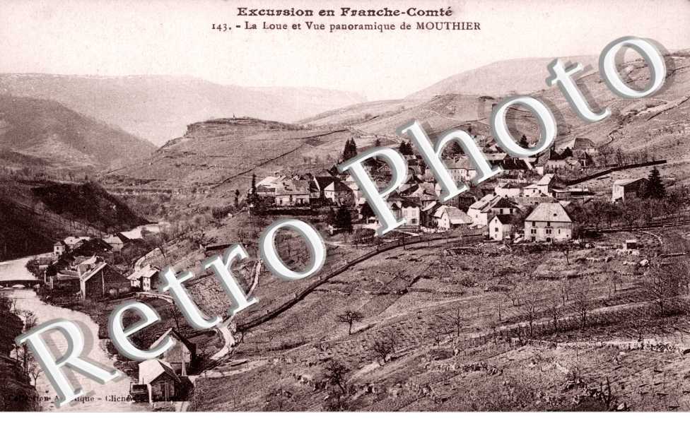 la Loue et vue panoramique