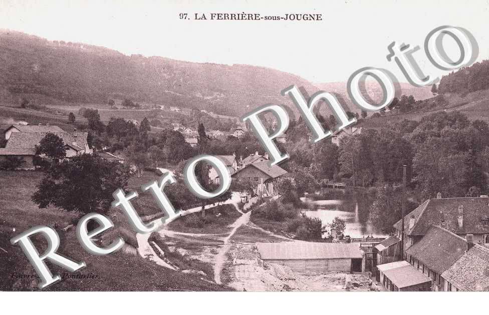 La Ferriere-sous-Jougne -  vue generale