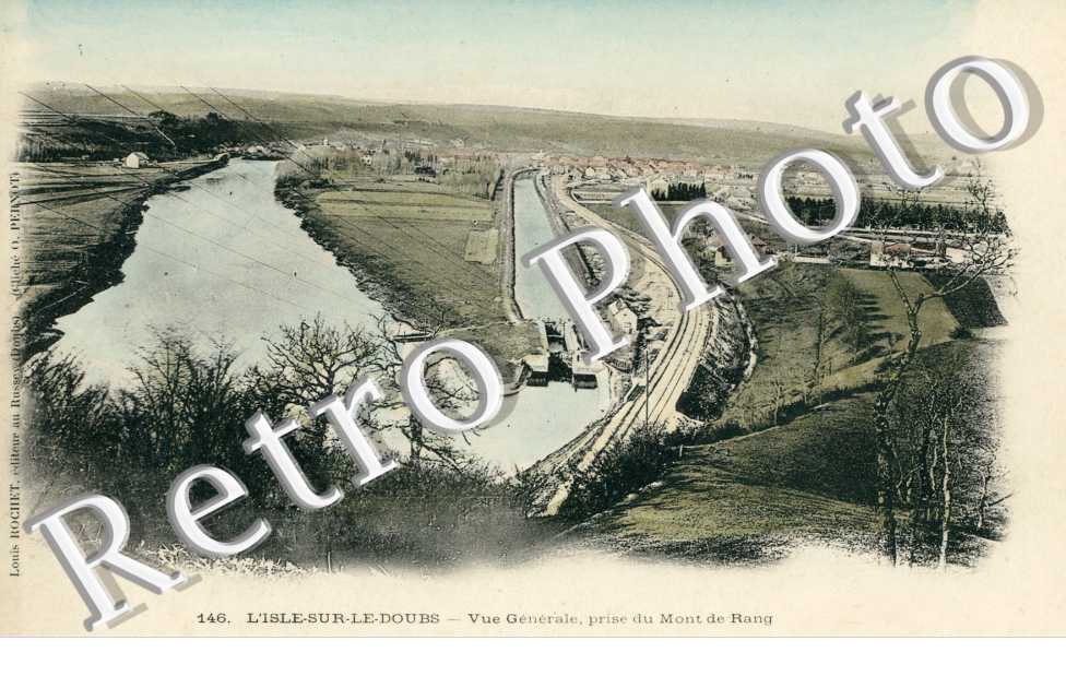 Vue Generale prise du Mont de Rang