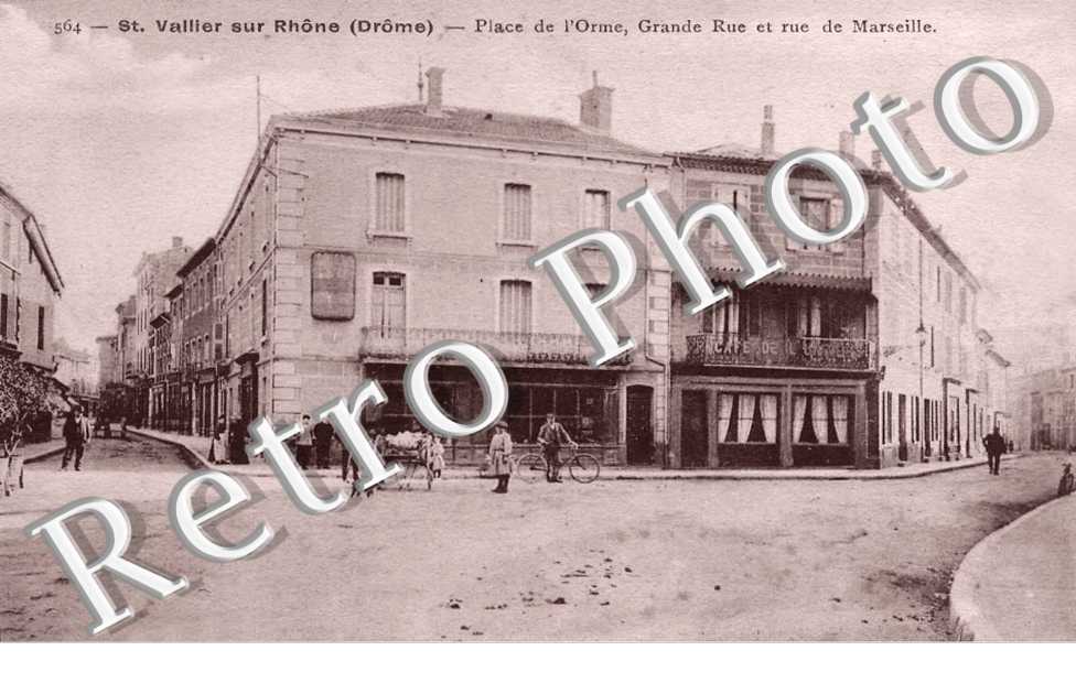 Place de l'Orme, Grande Rue et Rue de Marseille