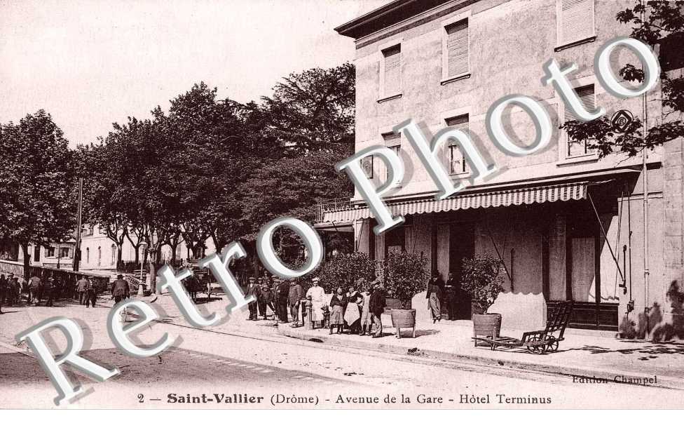 Avenue de la gare - Hôtel Terminus