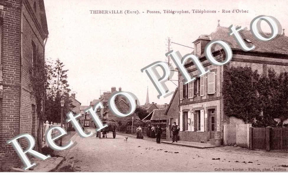 Postes Telegraphes rue d&#039;Orbec