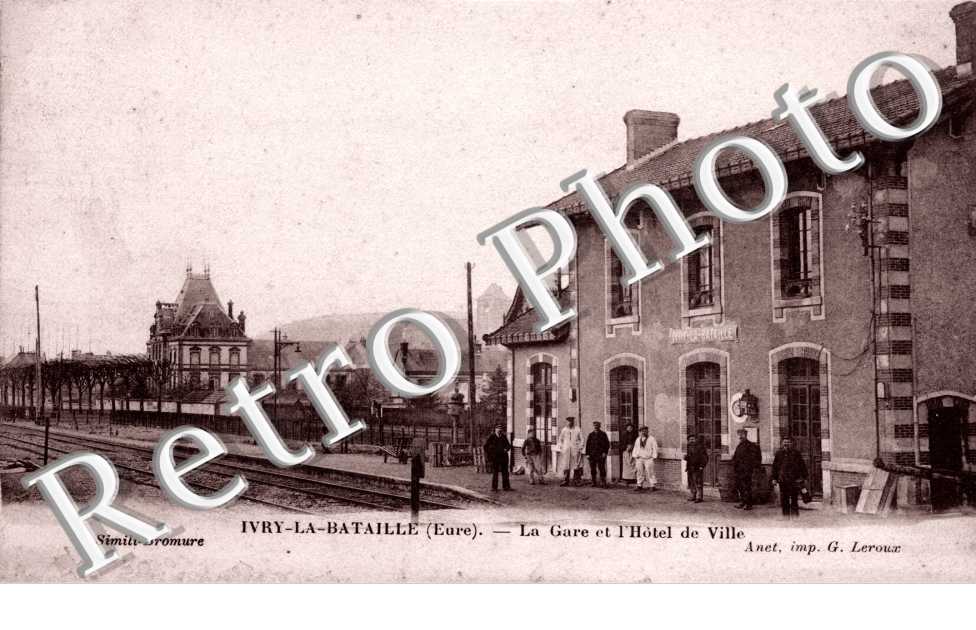 la gare et l&#039;HOTEL DE VILLE