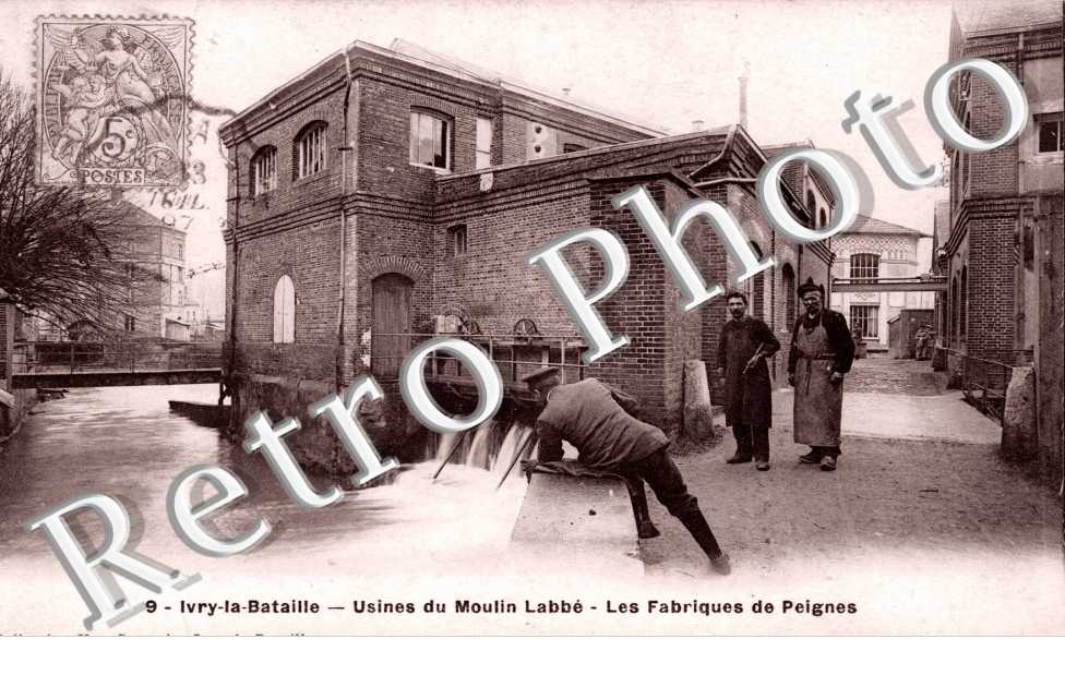 usines du moulin Labbe, les fabriques de peignes