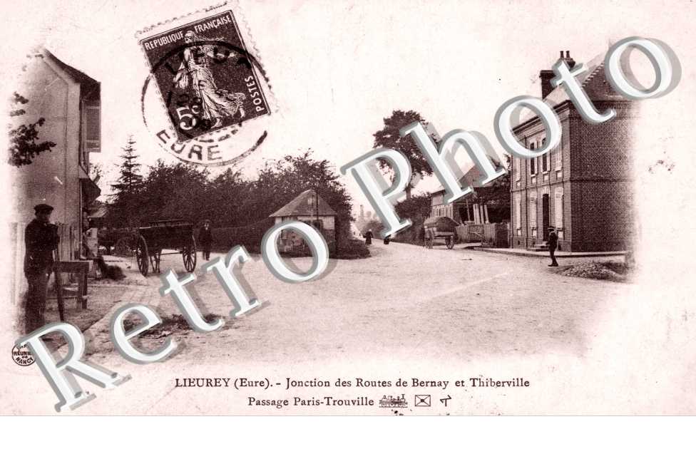 Routes de Bernay et Thiberville