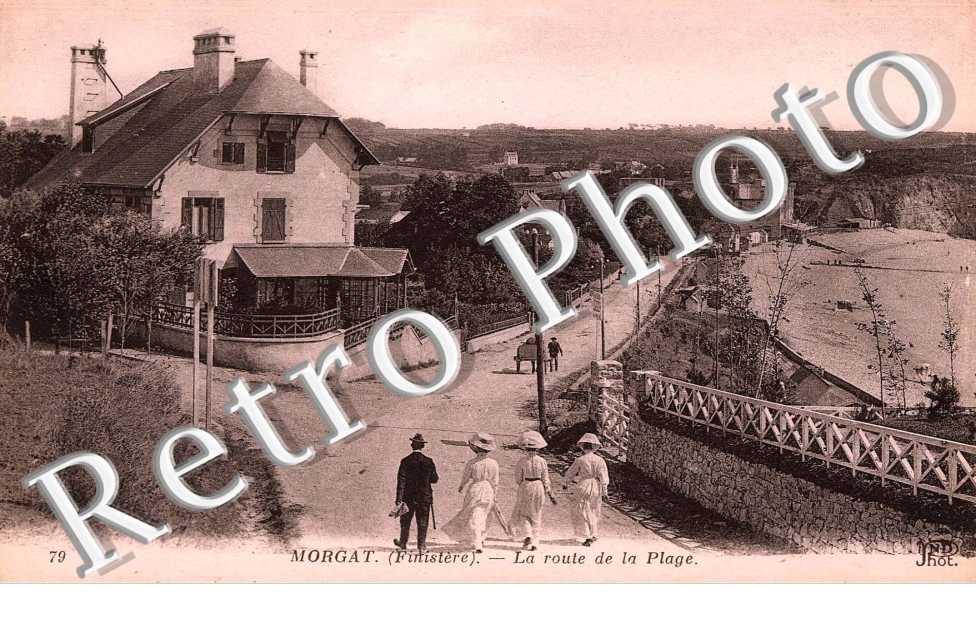 la route de la plage