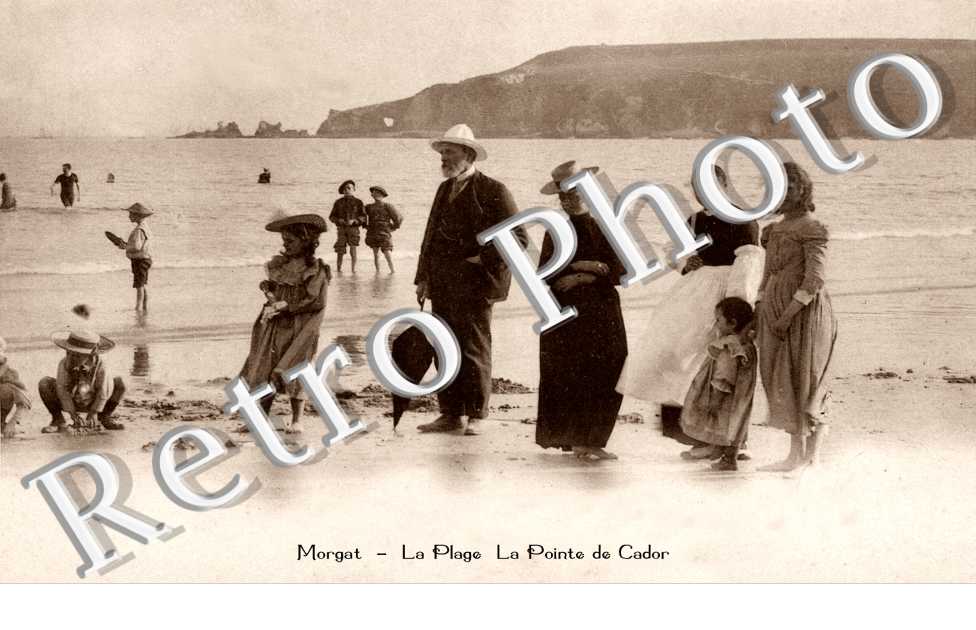la plage, la pointe de cador