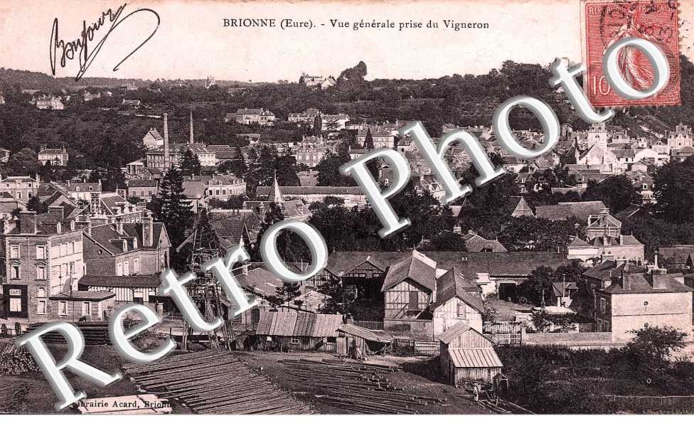 Vue générale prise du Vigneron