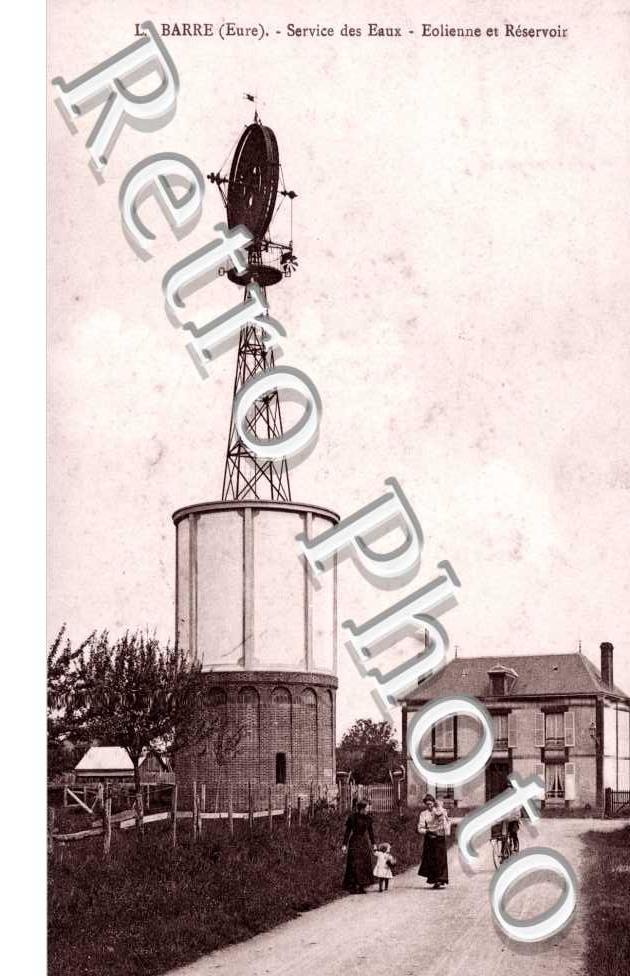 Service des Eaux, Eolienne et Reservoir