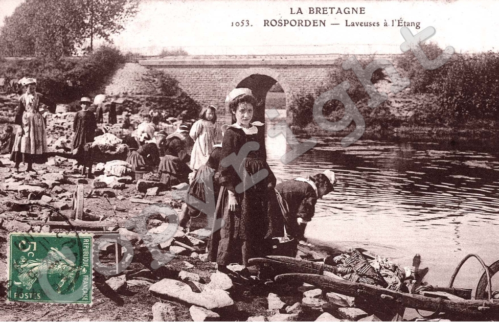 laveuses a l&#039;etang