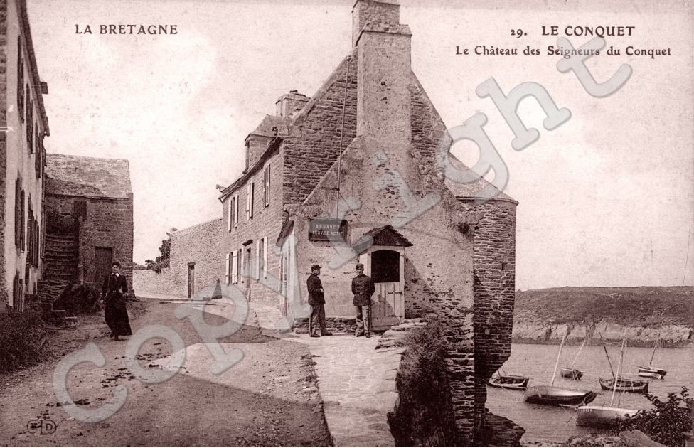 le Chateau des Seigneurs du Conquet