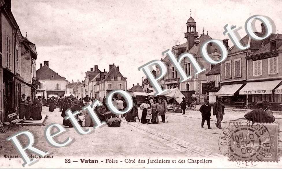 foire - cote des jardiniers et des Chapeliers