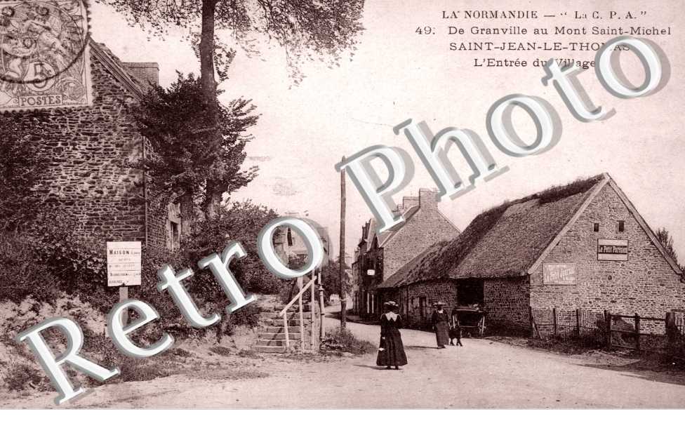 l'enyree du village