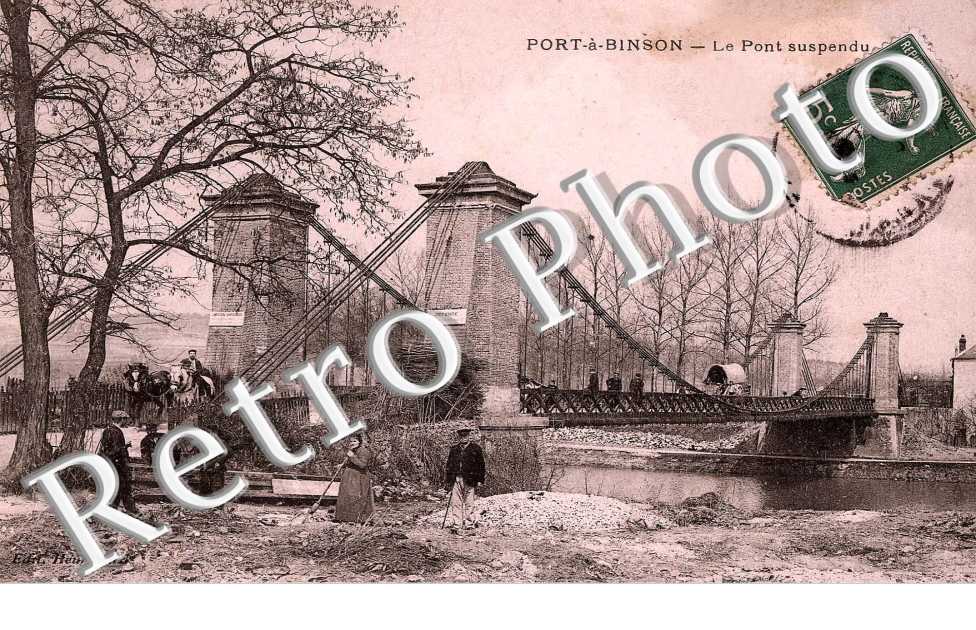 Le pont suspendu