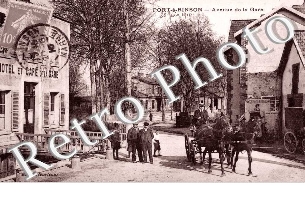 Port a Binson, Avenue de la Gare