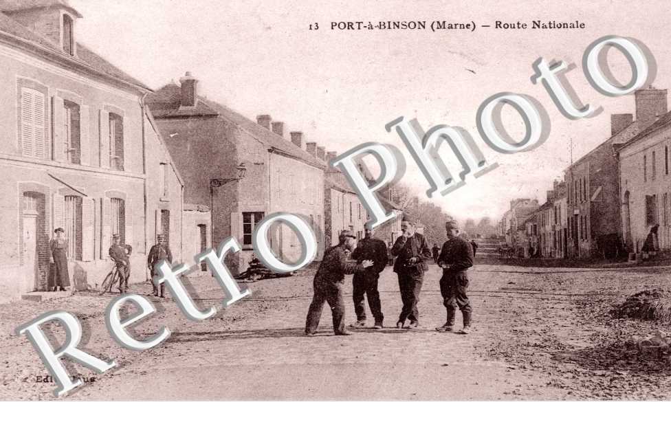 Port a Binson, Route Nationale