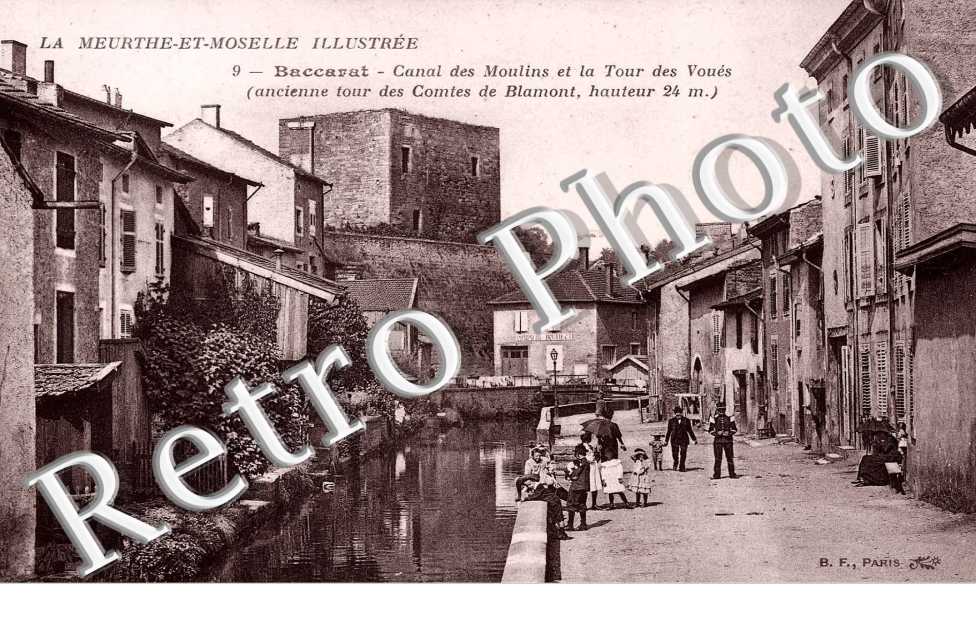 canal de Moulins et la tour des Voues