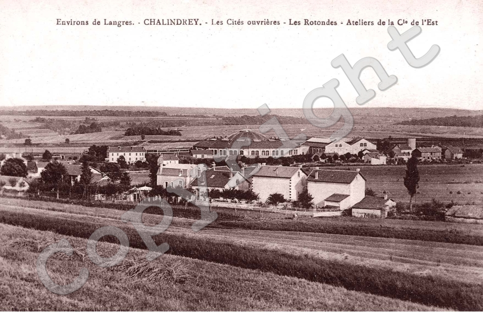 les cites ouvrieres, les rotondes, ateliers de la cie de l&#039;est