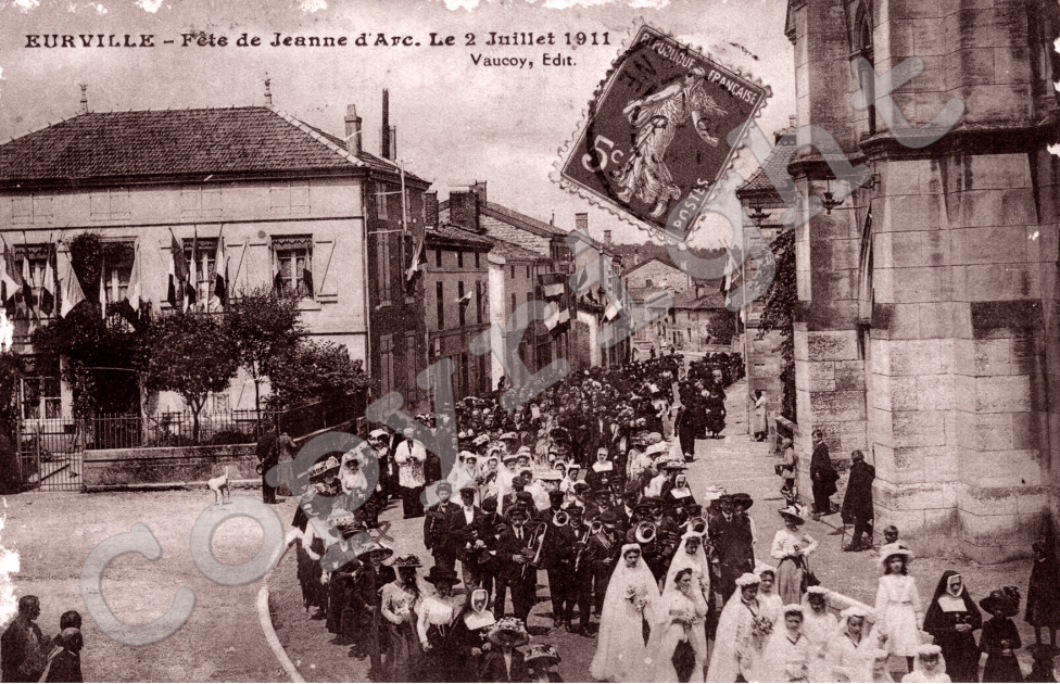 fete de jeanne d&#039;arc le 2 juillet 1911