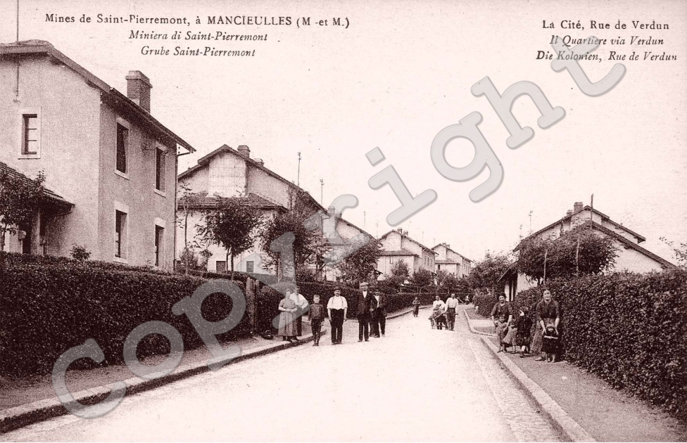 mines de saint pierremont -la cite rue de verdun