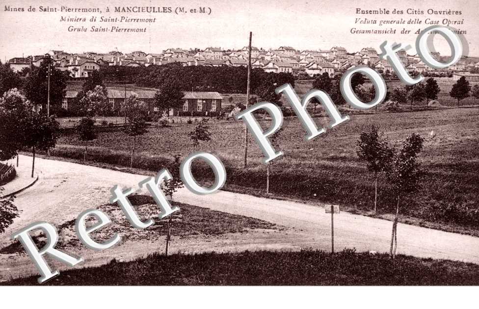 Ensemble des cites ouvrieres - Mines de St-Pierremont