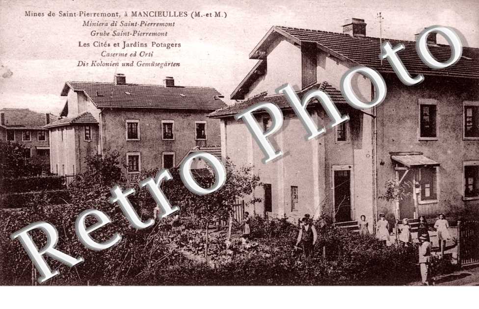 Cites et jardins potagers - mines de St-Pierremont