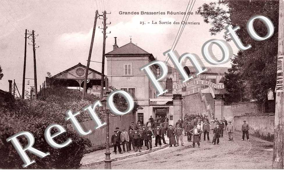 Grandes Brasseries Reunies - la sortie des ouvriers