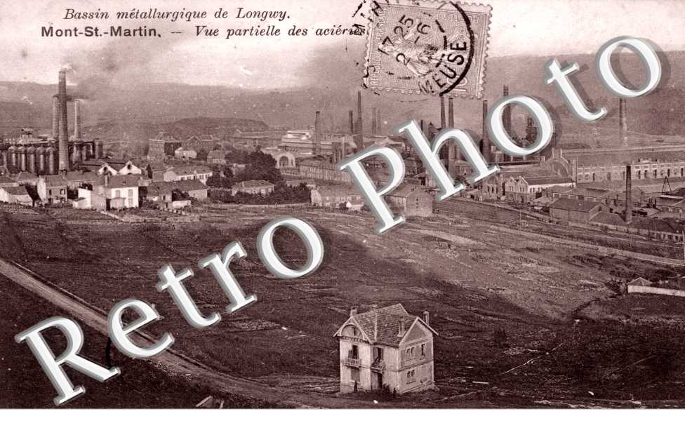 vue partielle des acieries