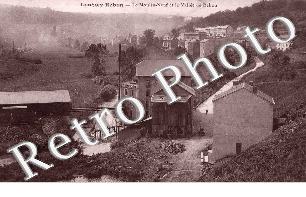 Longwy-Rehon - Le Moulin Neuf et la Vallee de Rehon