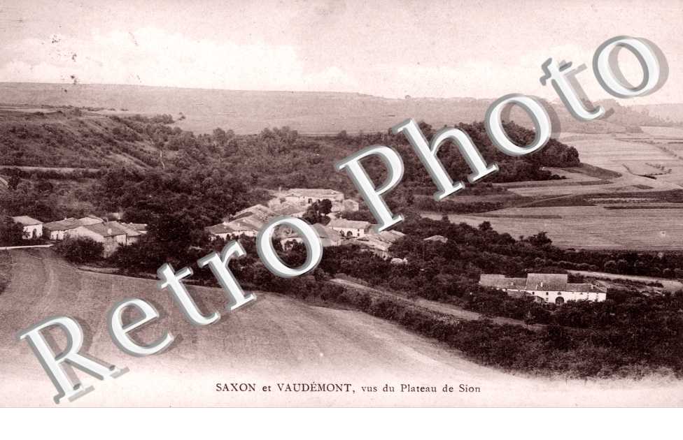 Saxon et Vaudemont vu du Plateau de Sion