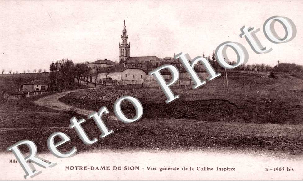 Notre Dame de Sion vue generale de la colline Inspiree