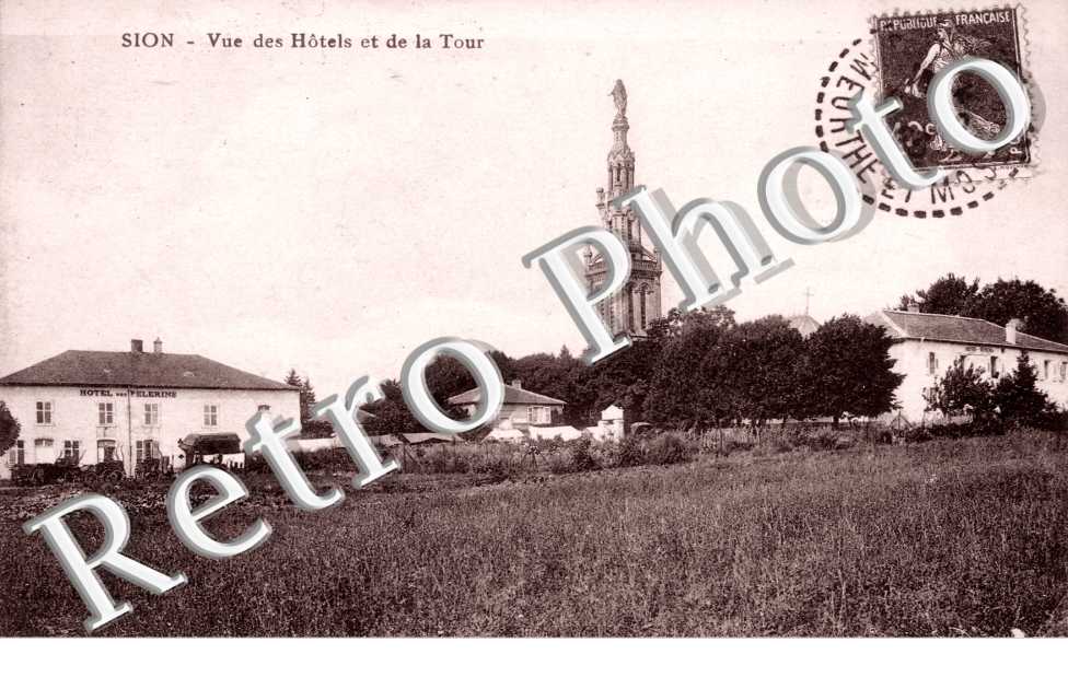 Vue des Hotels et de la Tour