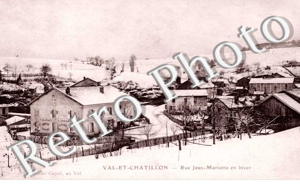 Rue Jean-Mariotte en hiver