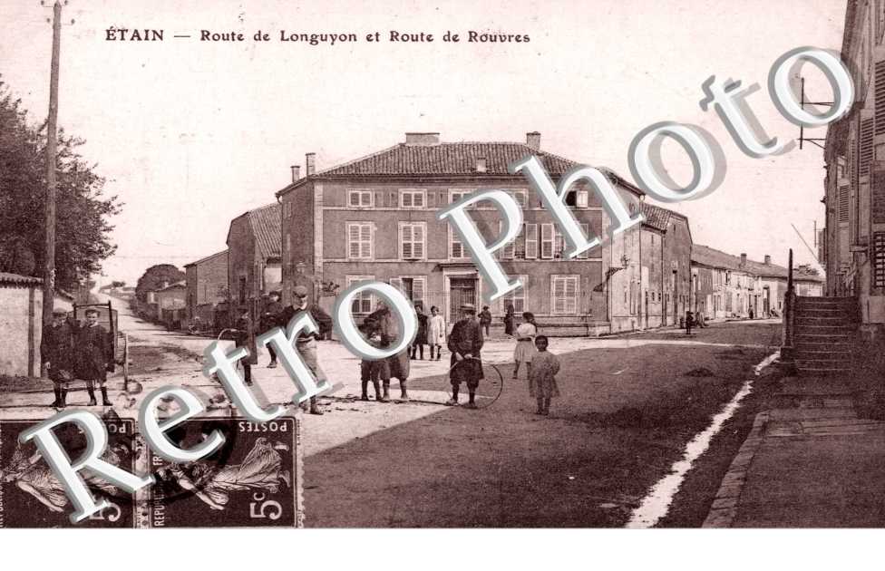 route de Longuyon et route de Rouvres