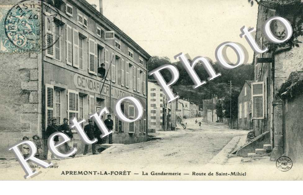la gendarmerie - route de saint mihiel