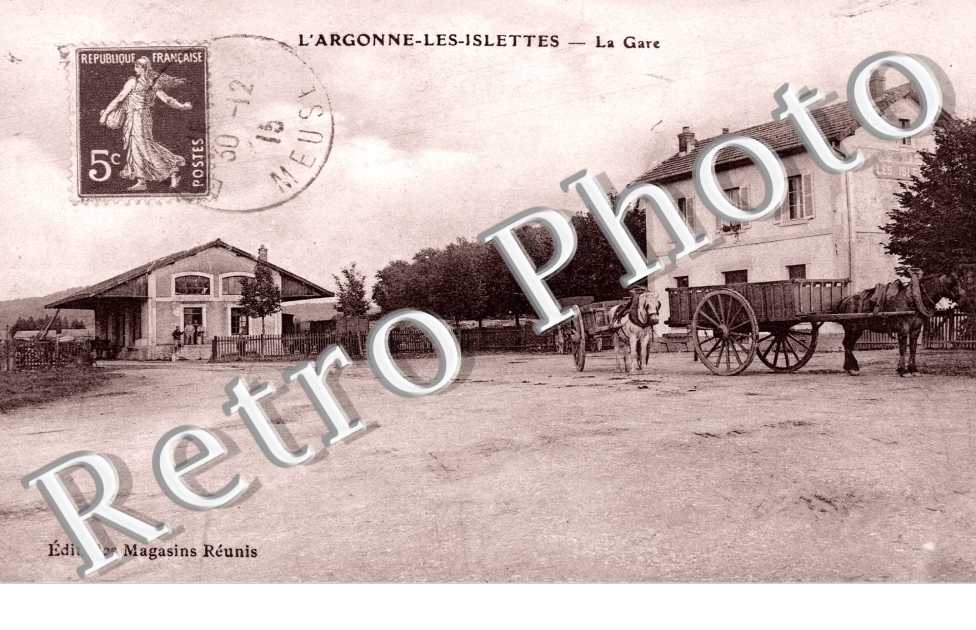 L'Argonne les Islettes la Gare
