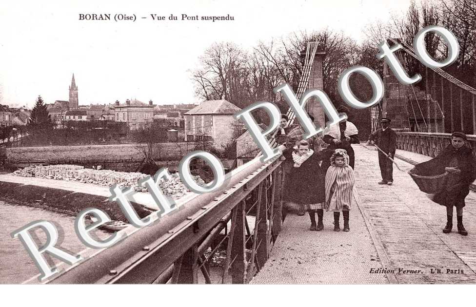 Vue du pont suspendu