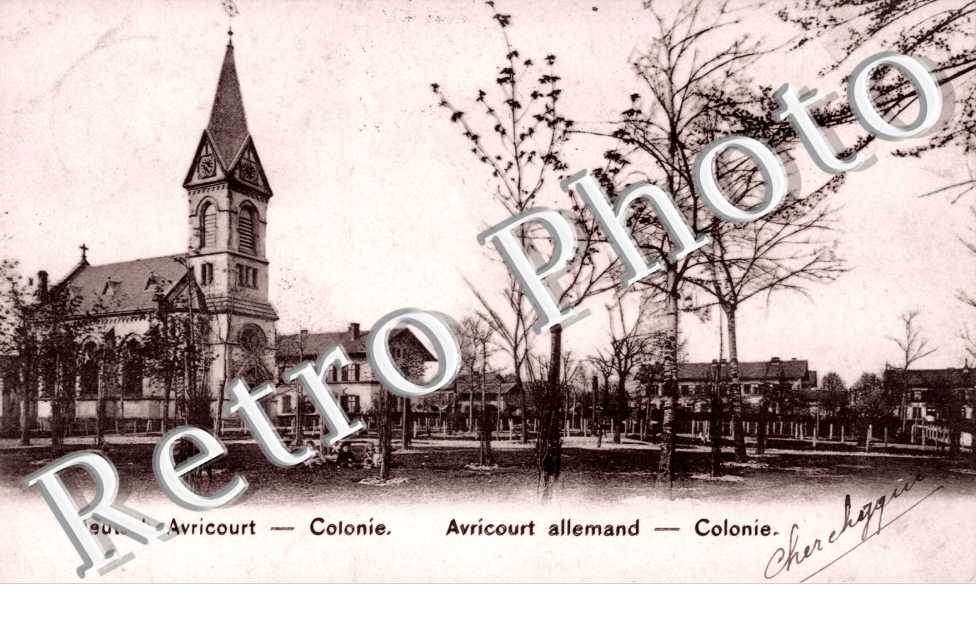 Deutsch Avricourt, Colonie, Avricourt allemand