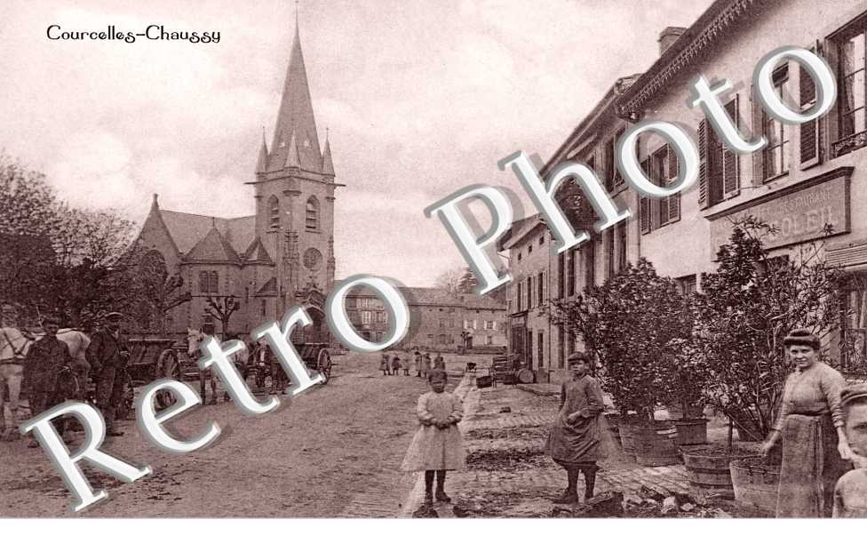 Vue vers eglise