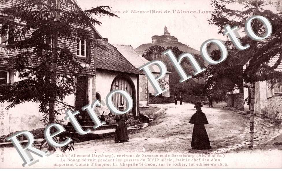 la Chapelle Saint-Leon, le Bourg detruit pendant la Guerre du XVIIeme siecle